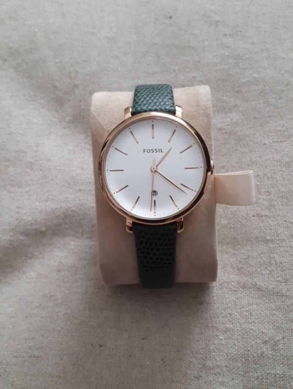 Fossil 36mm Rose Gold-Tone Watch